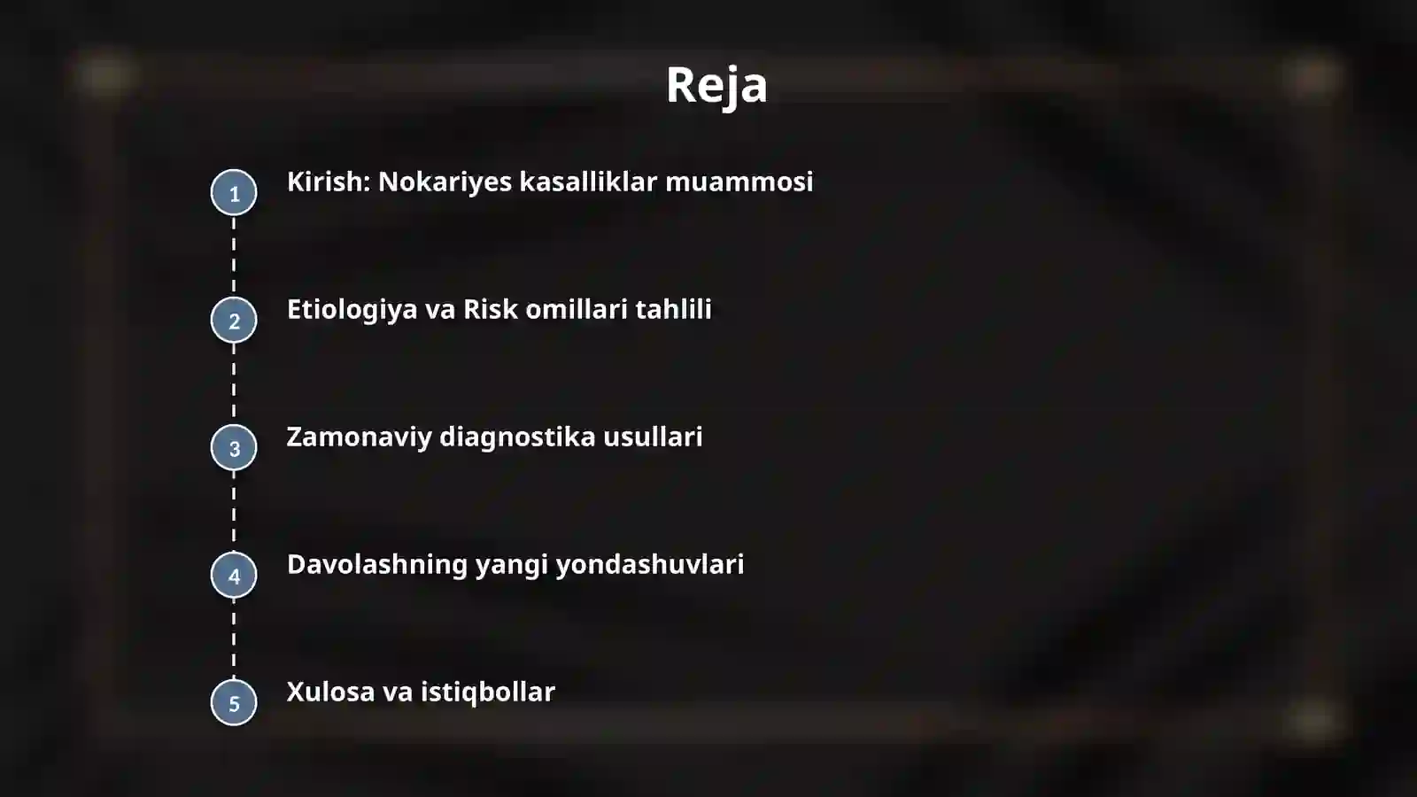 Nokariyes kasalliklarni zamonaviy davolash usullari 2