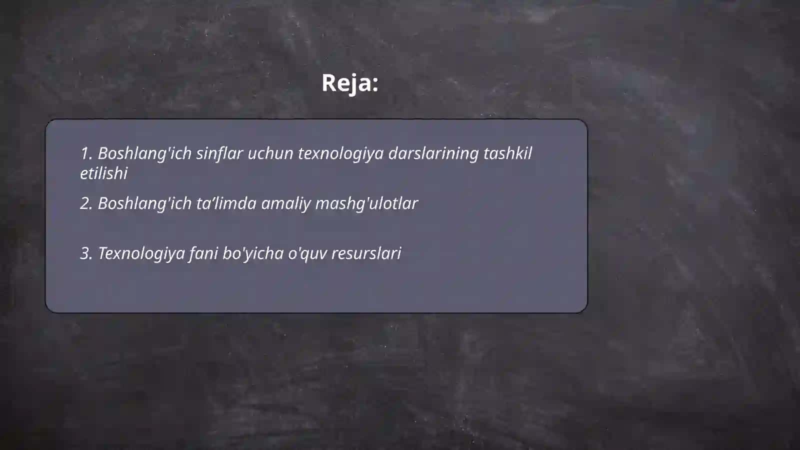 Boshlangʼich sinflarda texnologiya fanining shakl va usullari 2