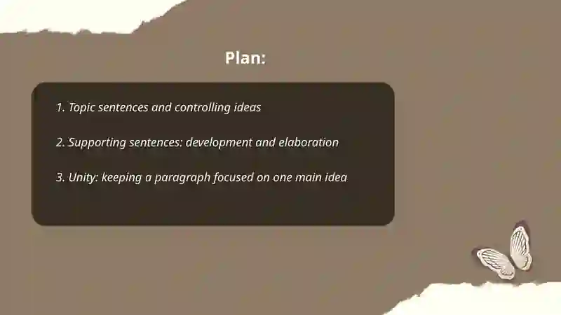 Writing:Paragraph structure and unity 2