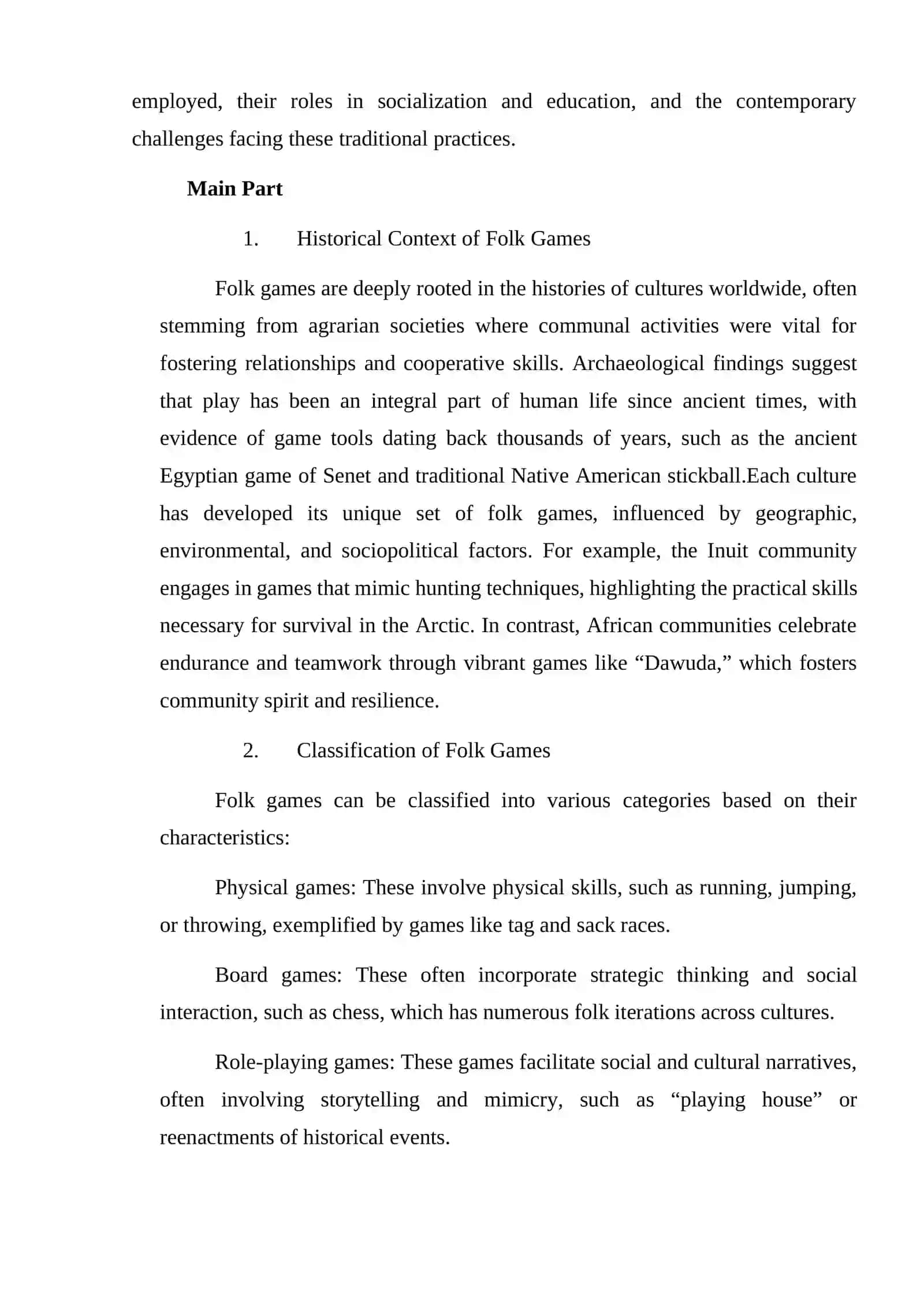 Folk games and game tools 2