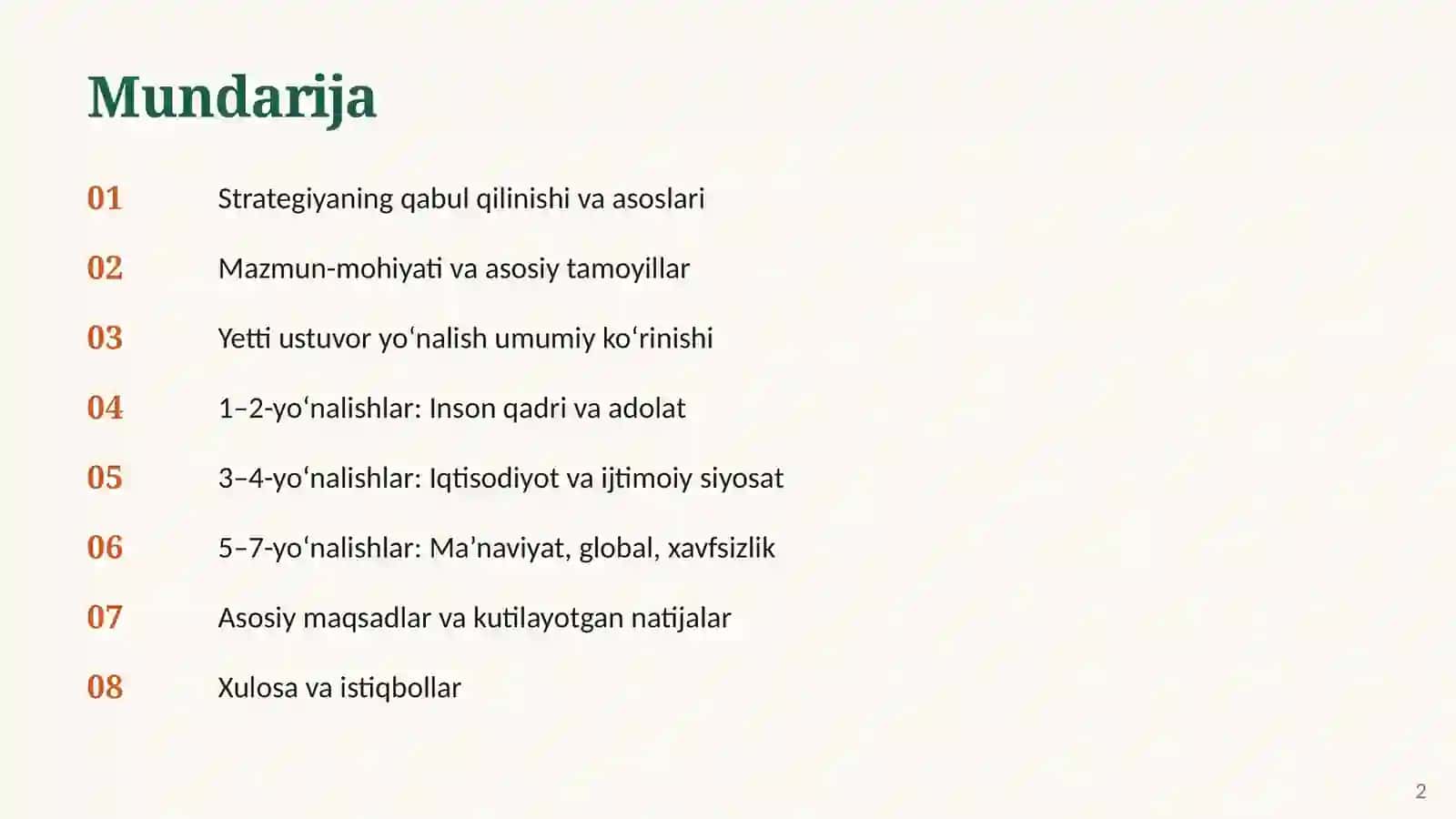 Yangi O‘zbekistonning Taraqqiyot Strategiyasi (2022-2026) 2