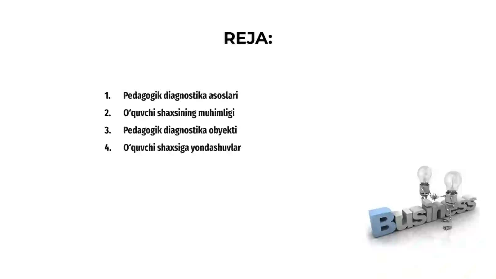 Pedagogik diagnostika asoslari 2