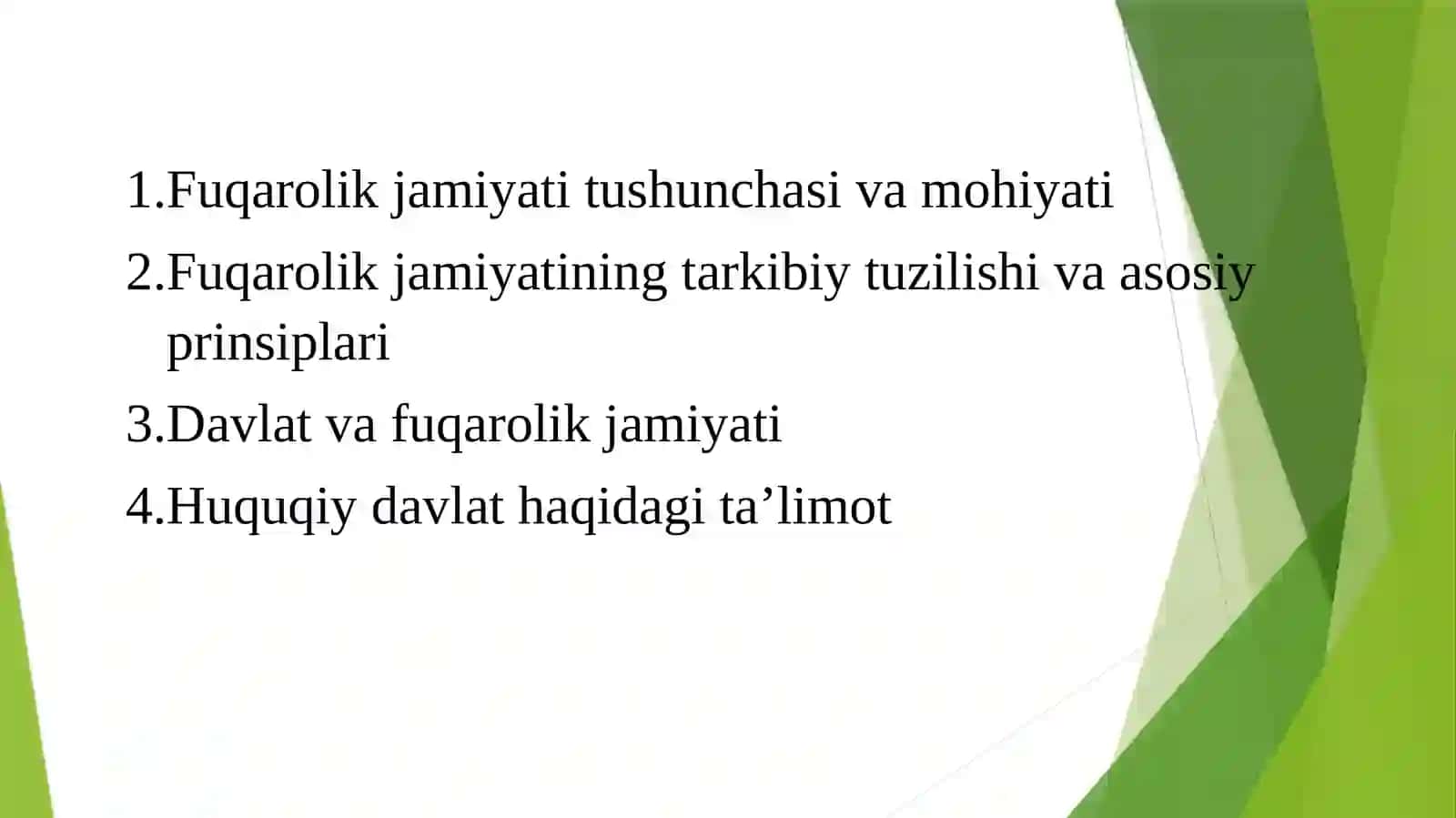Fuqarolik jamiyati va Huquqiy Davlat 2
