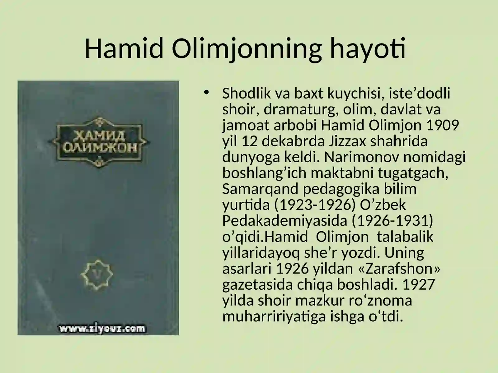 Hamid Olimjon 2