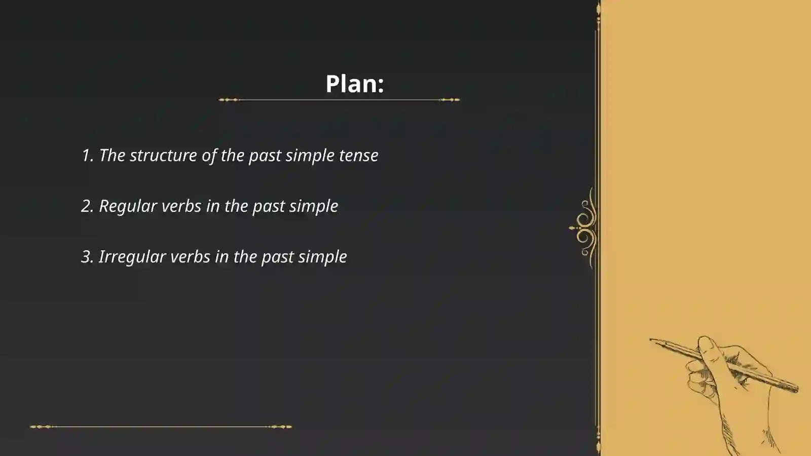 Past simple 2