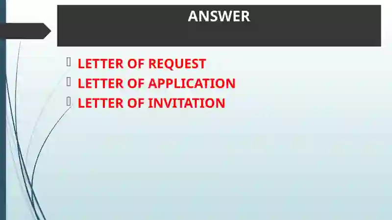 Formal Letter Writing Situations 2