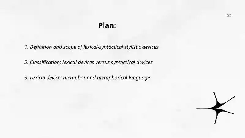Lexical-syntactical stylistic devices 2