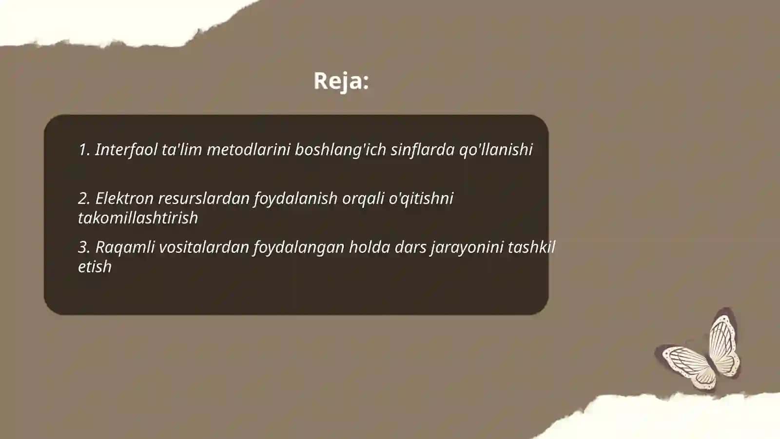 Boshlangʻich sinf oʻquv fanlarida innovatsion pedagogik texnologiyalarning qoʻllanishi 2