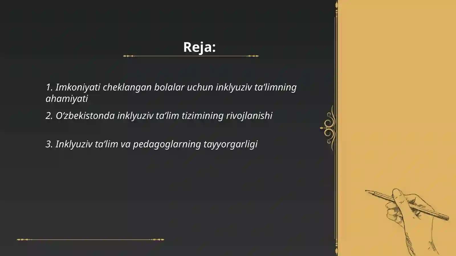 Oʻzbekistonda imkoniyati cheklangan bolalar uchun inklyuziv taʼlim 2