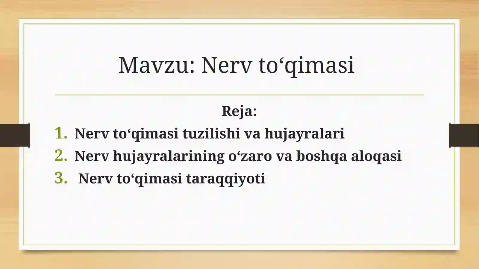 Nerv to'qimasi 2