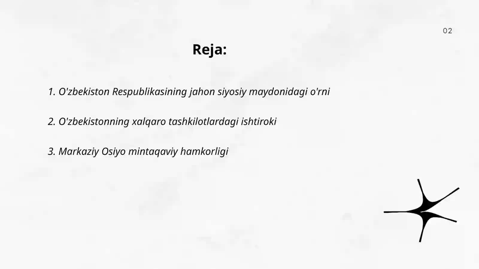 O'zbekiston Respublikasi jahon hamjamiyati va Islom svilizatsiyasi 2
