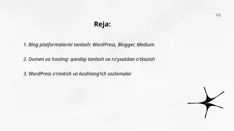 Blog platformalari: WordPress, Blogger, Medium 2