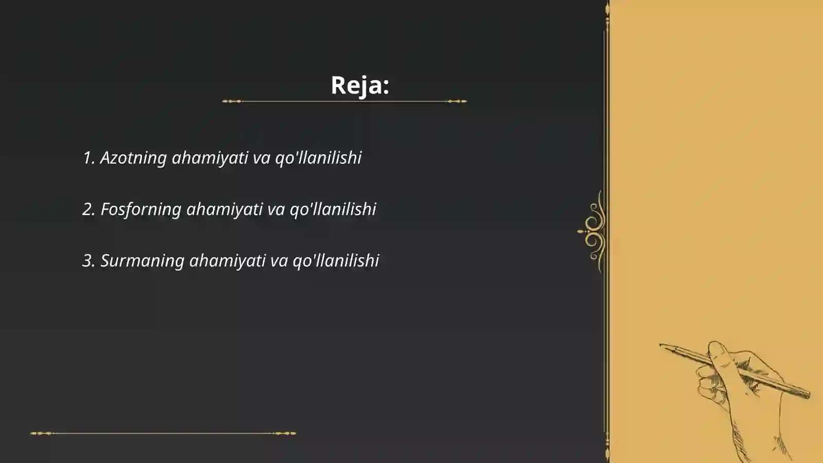 Azotning ahamiyati va qo'llanilishi 2