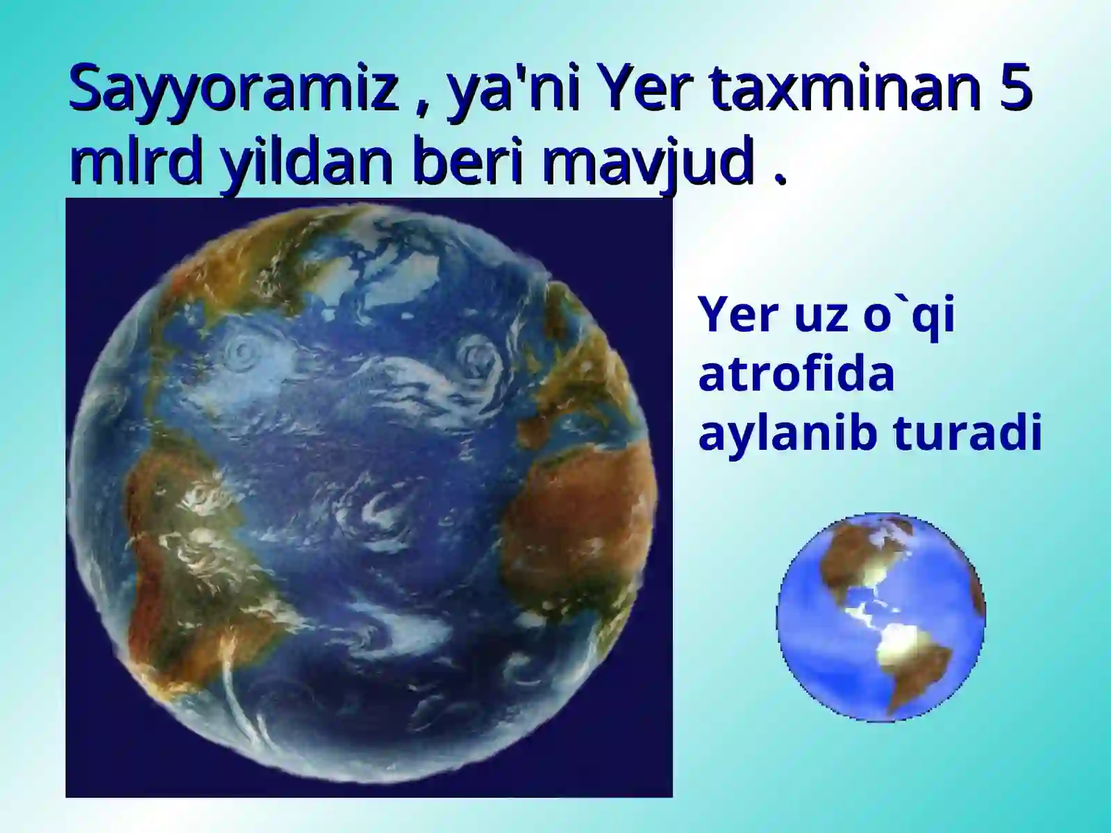 Yer qobiqlarning o`zaro ta'siri 2