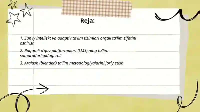 Innovatsion texnologiyalar ta'lim sifatini oshirish manbai 2