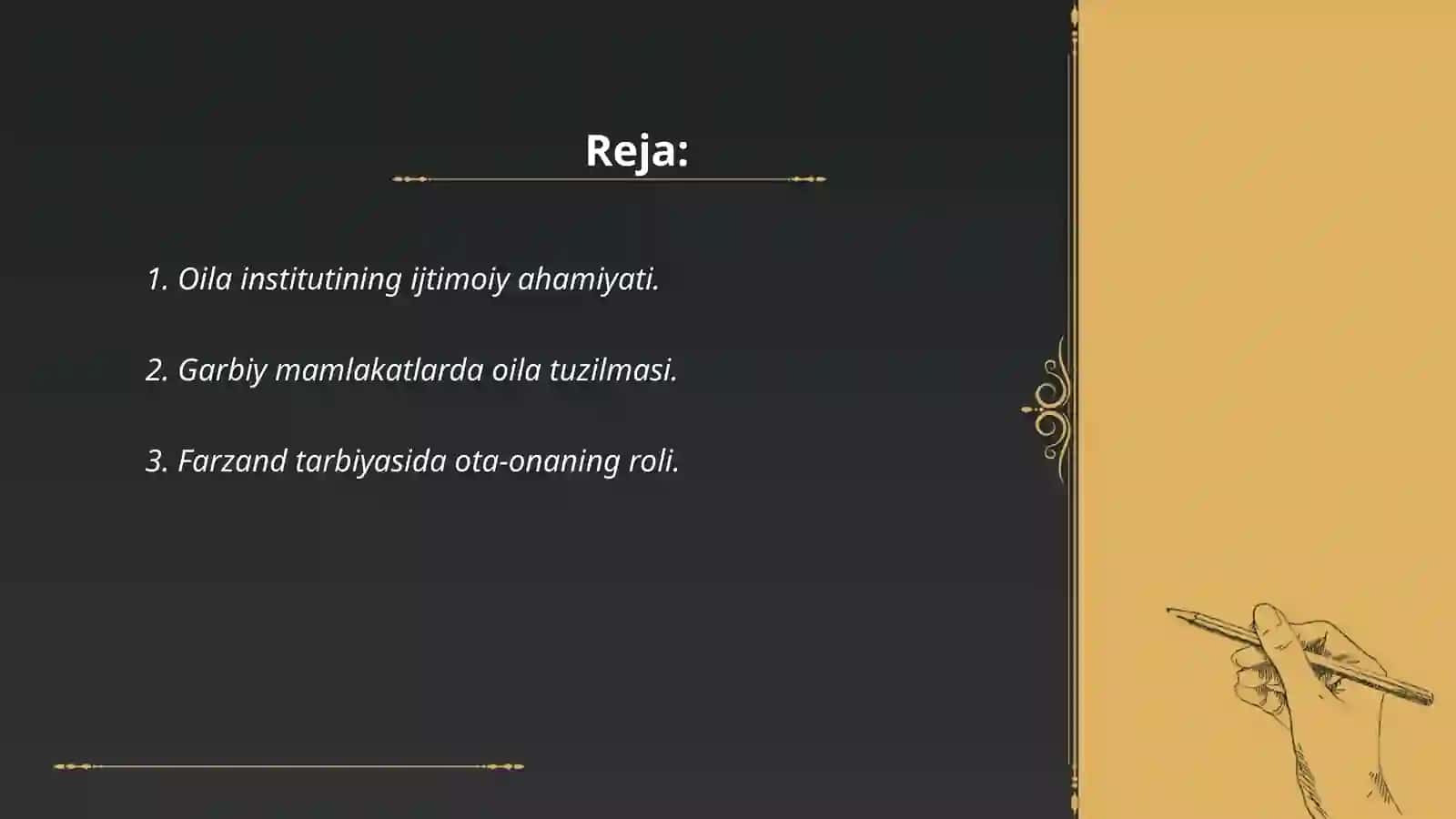 Garbiy mamlakatlarda oila va oilada bola tarbiyasiga munosabat 2