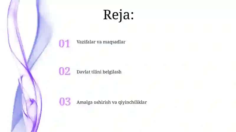 Davlat tili haqidagi qonunning mazmun mohiyati 2