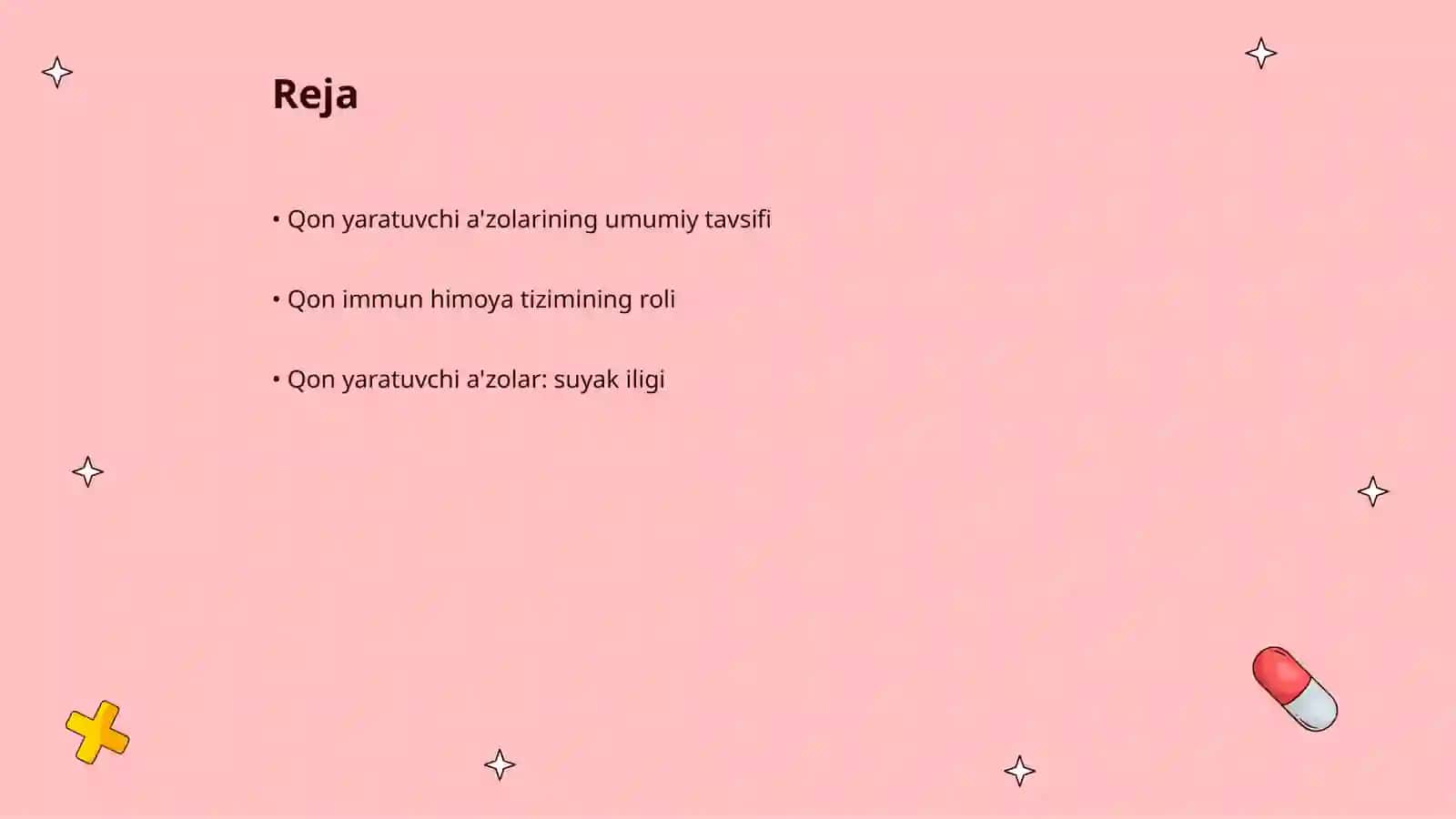 Qon yaratuvchi va immun himoya a'zolari 2