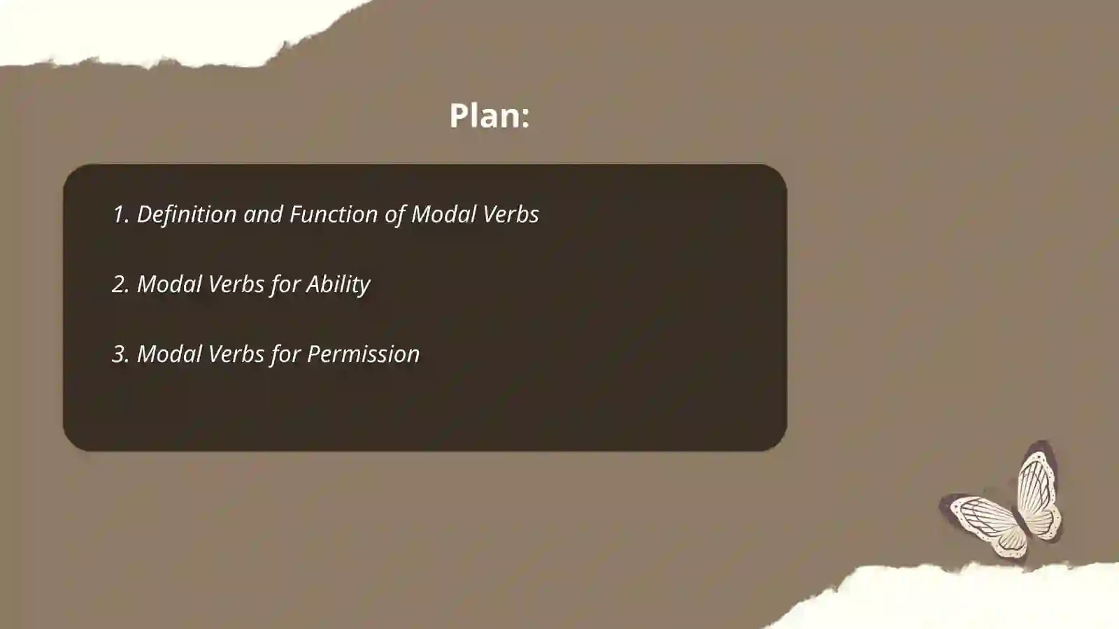 Modal verbs 2