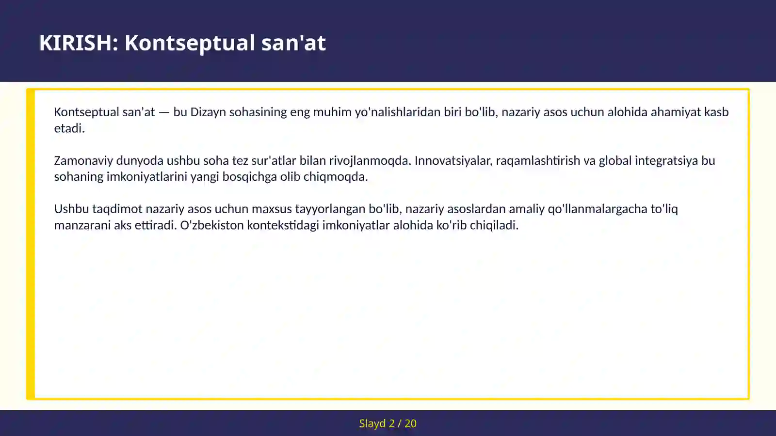 Kontseptual san'at 2