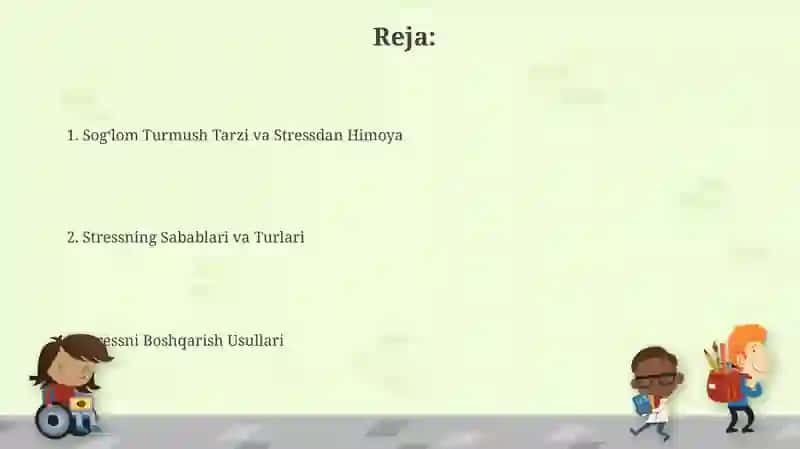 Stress va uni boshqarish 2