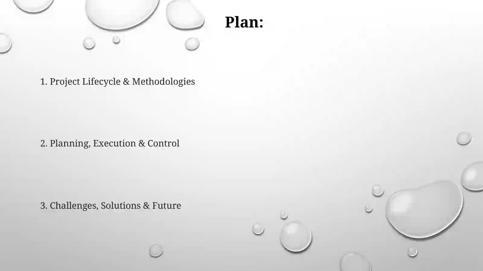 Project work 2
