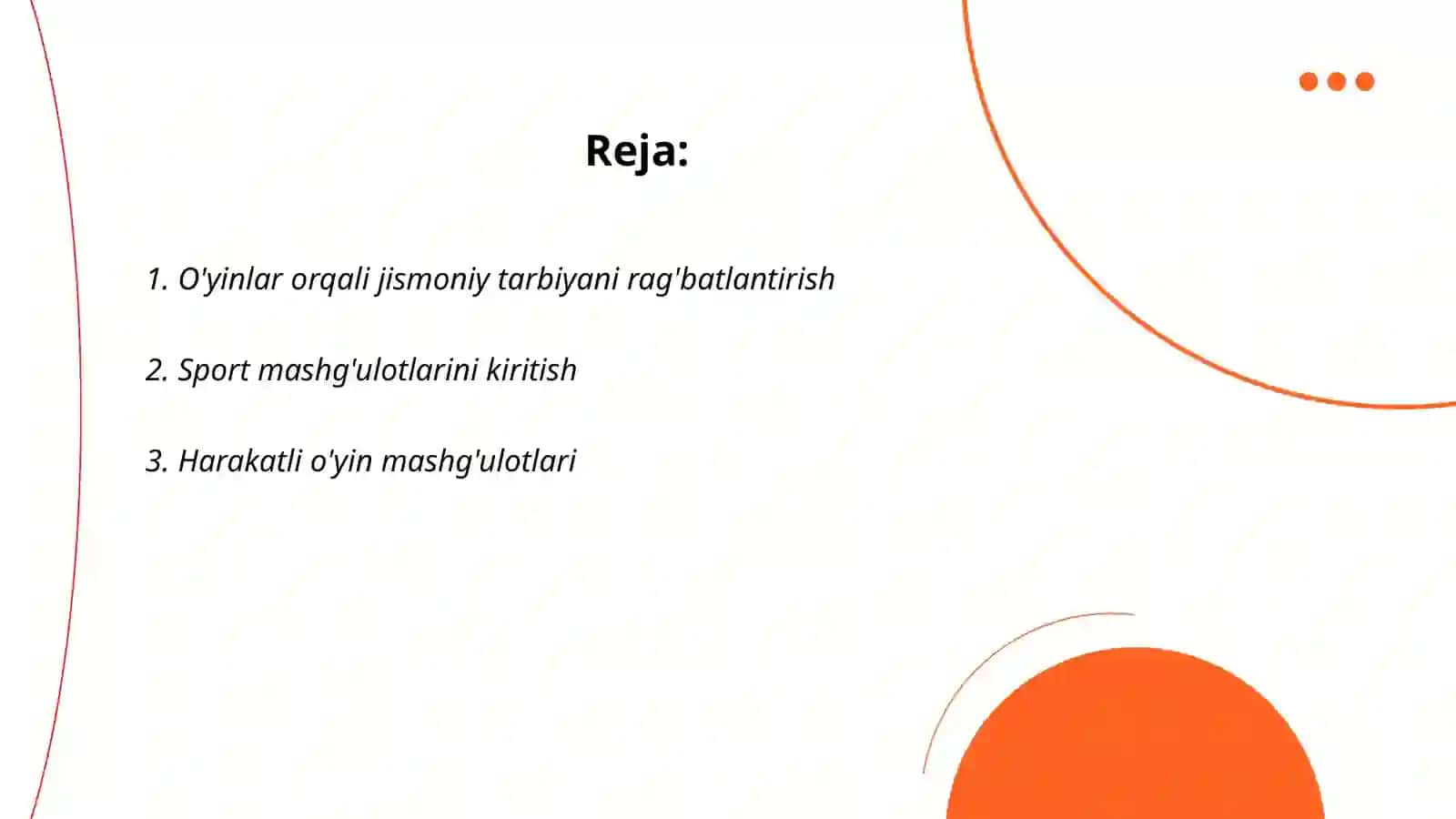 O'yinlar orqali jismoniy tarbiyani rag'batlantirish 2