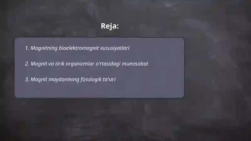 Magniyning organizimdagi ahamiyati 2