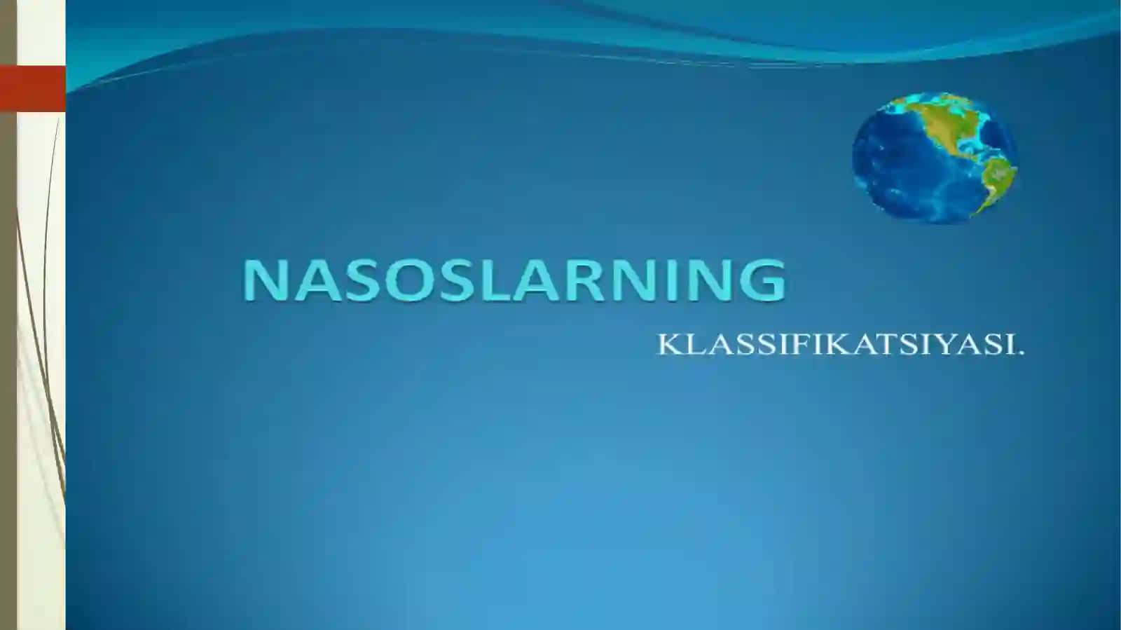 Nasoslar va ularni ishla shprinsipi bo'yicha tasniflash 2