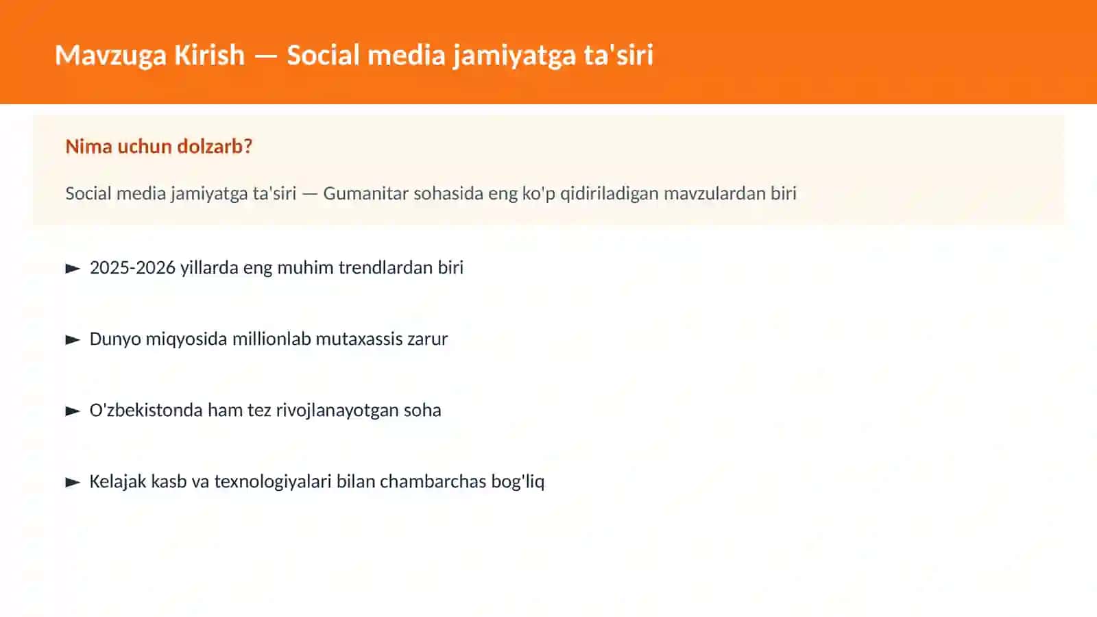 Social media jamiyatga ta'siri 2