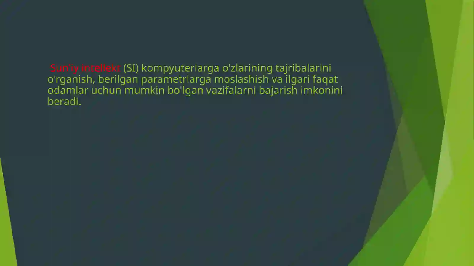 Sun’iyintellekt 2
