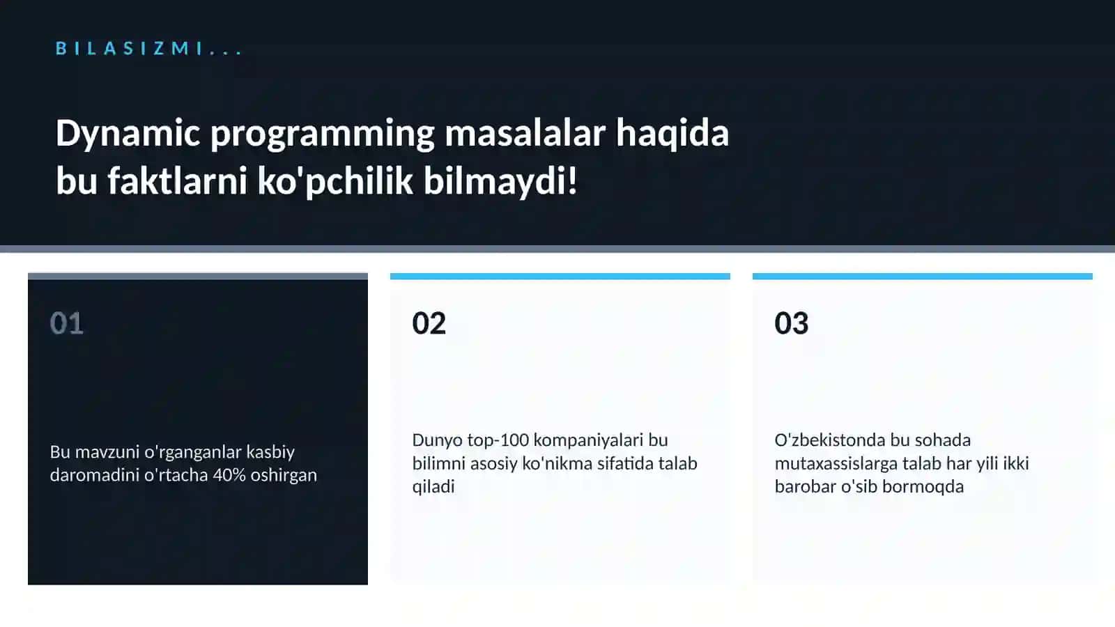 Dynamic programming masalalar 2