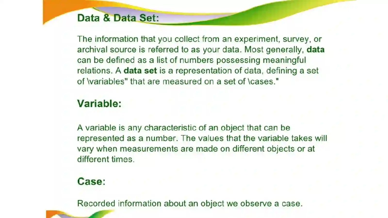 Data processing 2