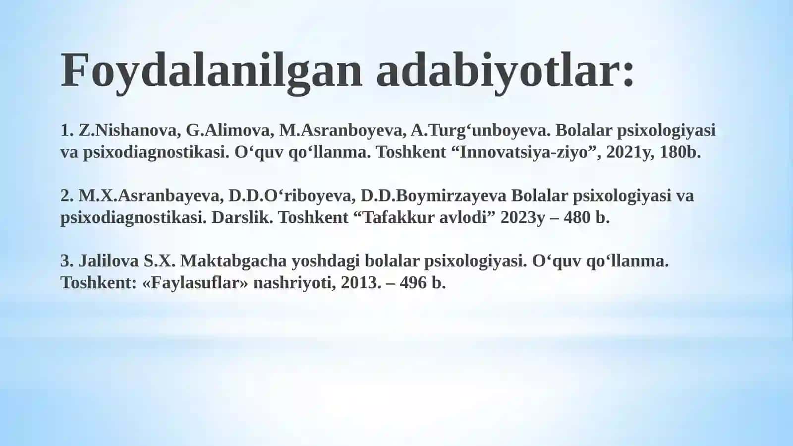 Maktabgacha ta'lim tashkilotlarida bolalarning psixologik rivojlanish xaritalarining yuritilishi va ularning tahlili.pptx 2