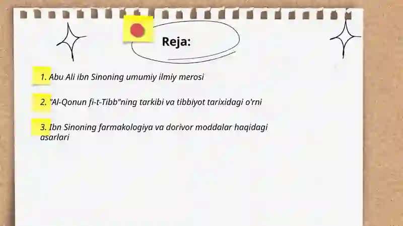 Abu Ali ibn Sinoning buyuk merosi 2