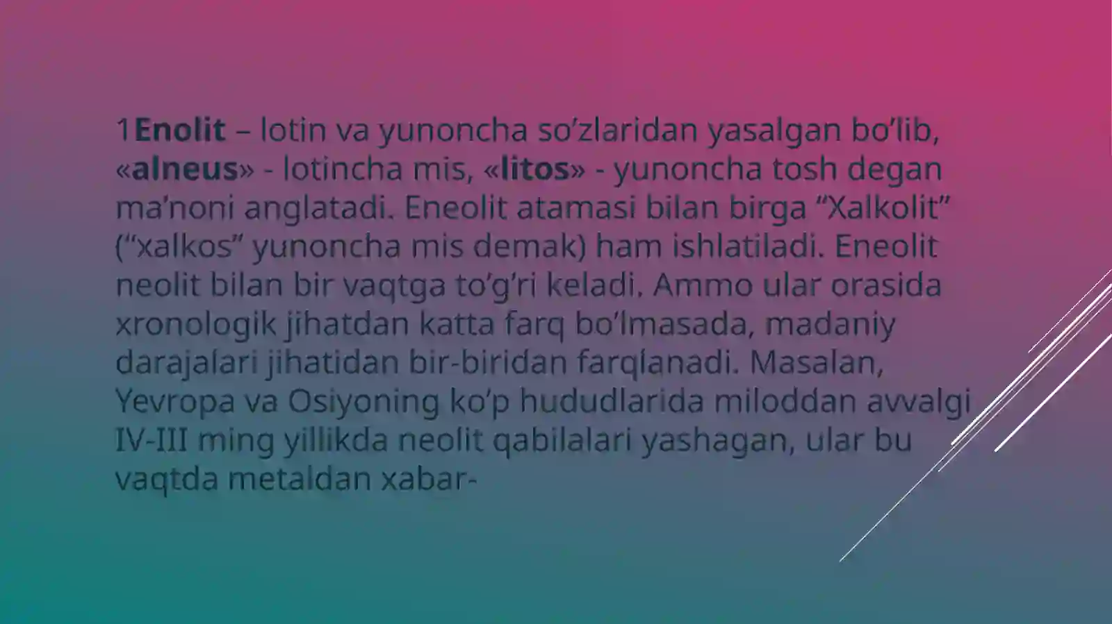 O’rta Osiyodagi eneolit davri mazgohlari 2