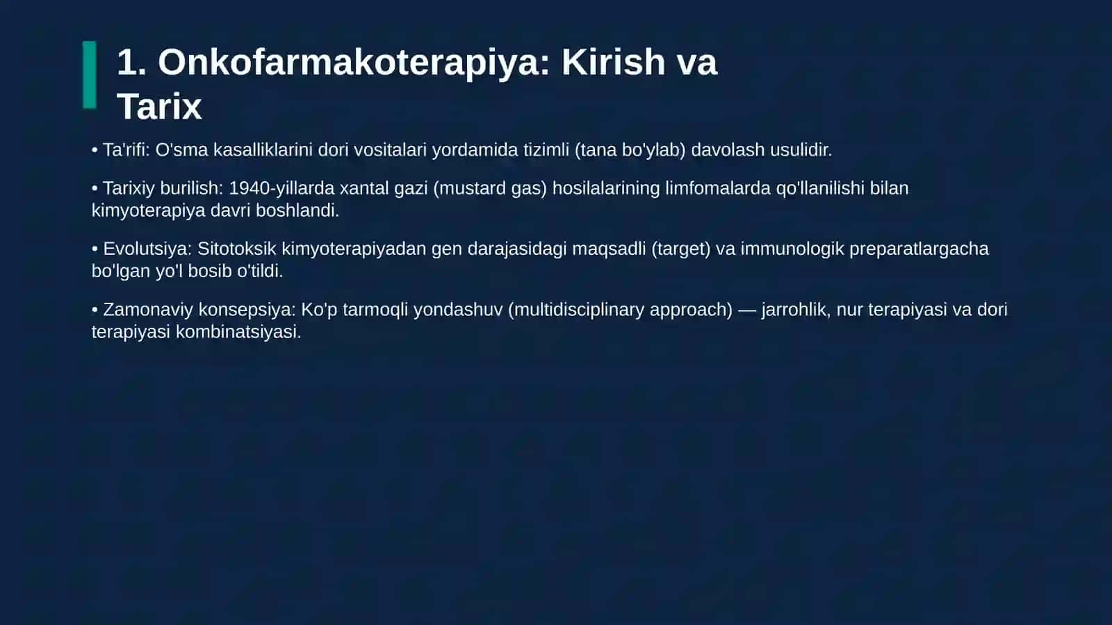 O'smalarni Dori-Darmon Bilan Davolash Terapiyasi 2