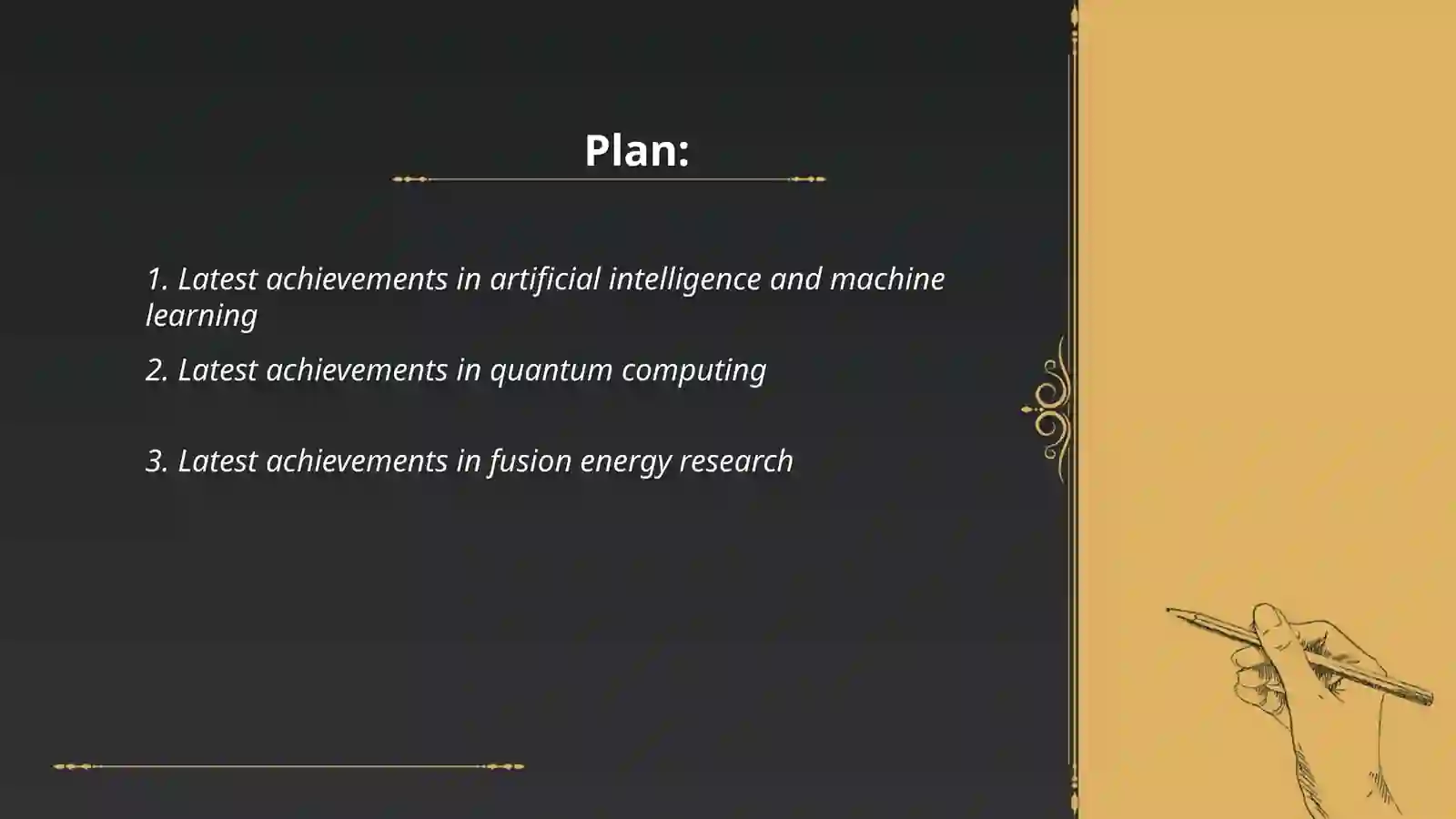 Latest achievements in Artificial Intelligence and Machine Learning 2