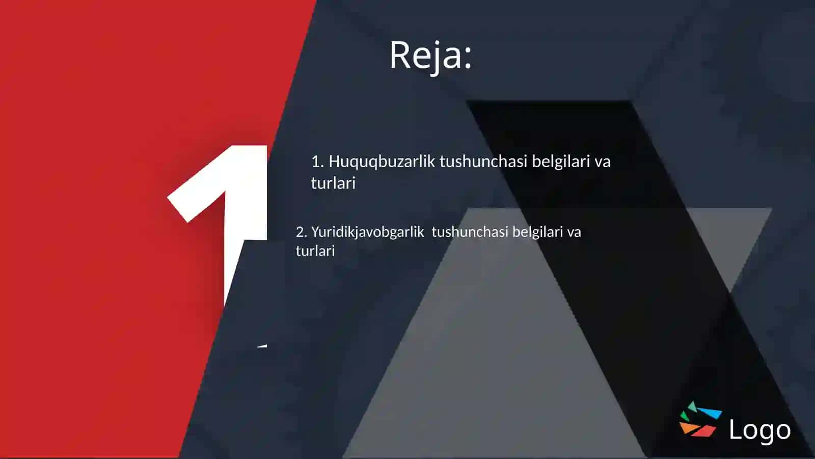 Huquqbuzarlik va yuridik javobgarlik 2