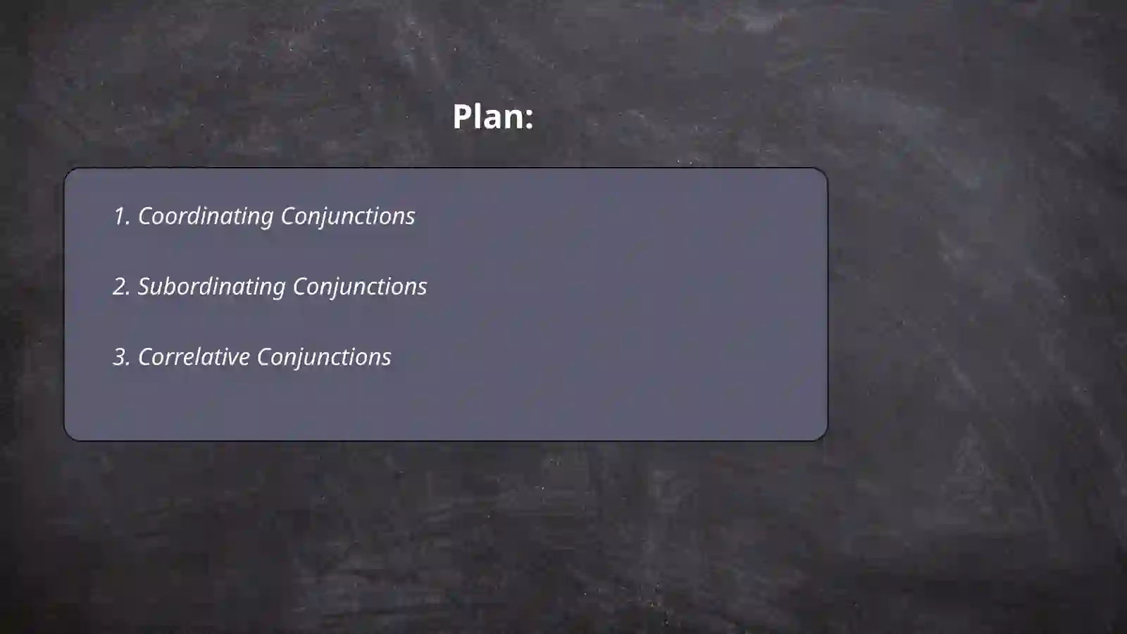 Linking words 2