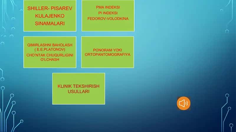 Paradont kasalligi bilan kasallangan bemorlarni funksional tekshirish usullari 2