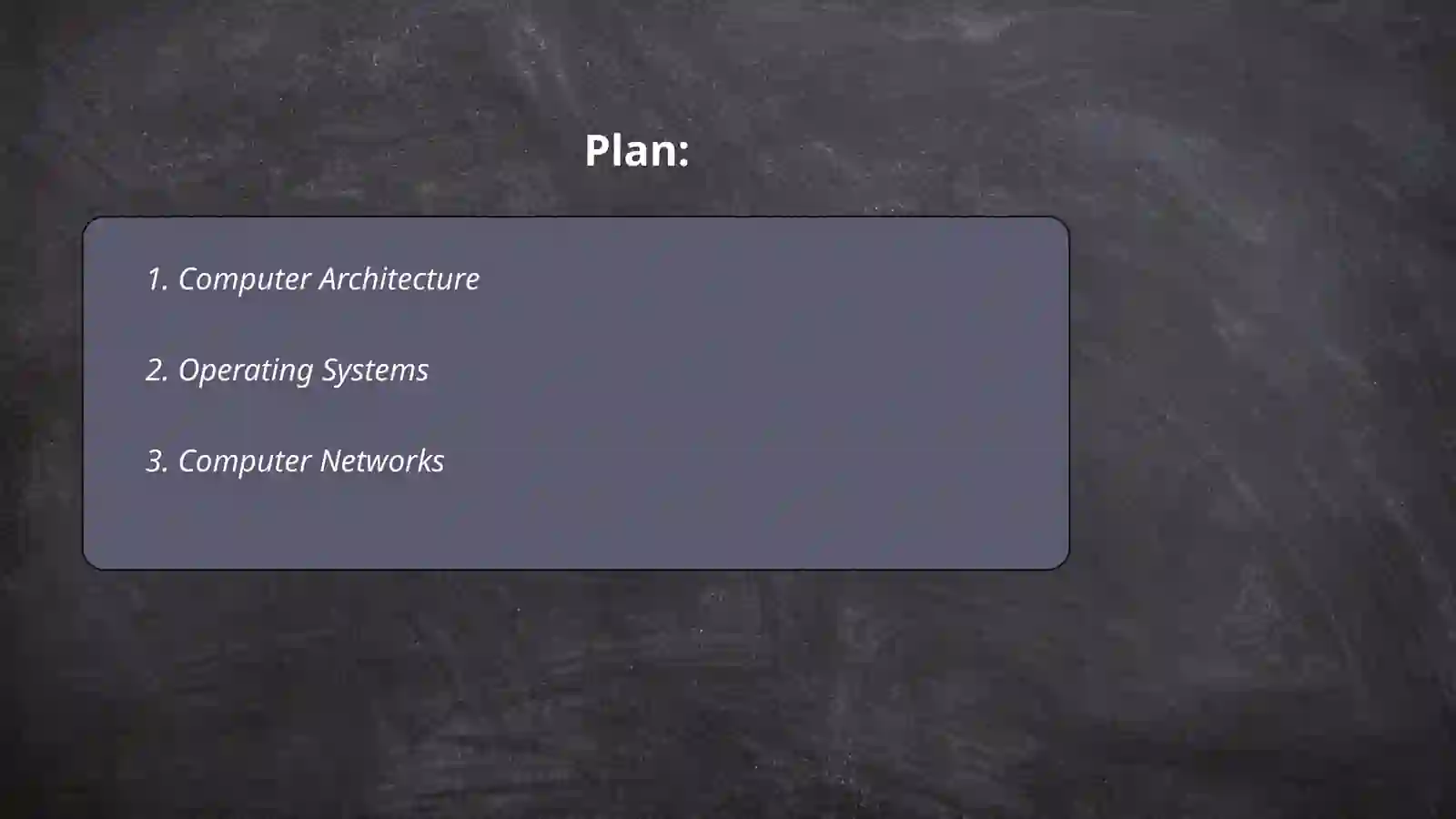 Computer Architecture 2
