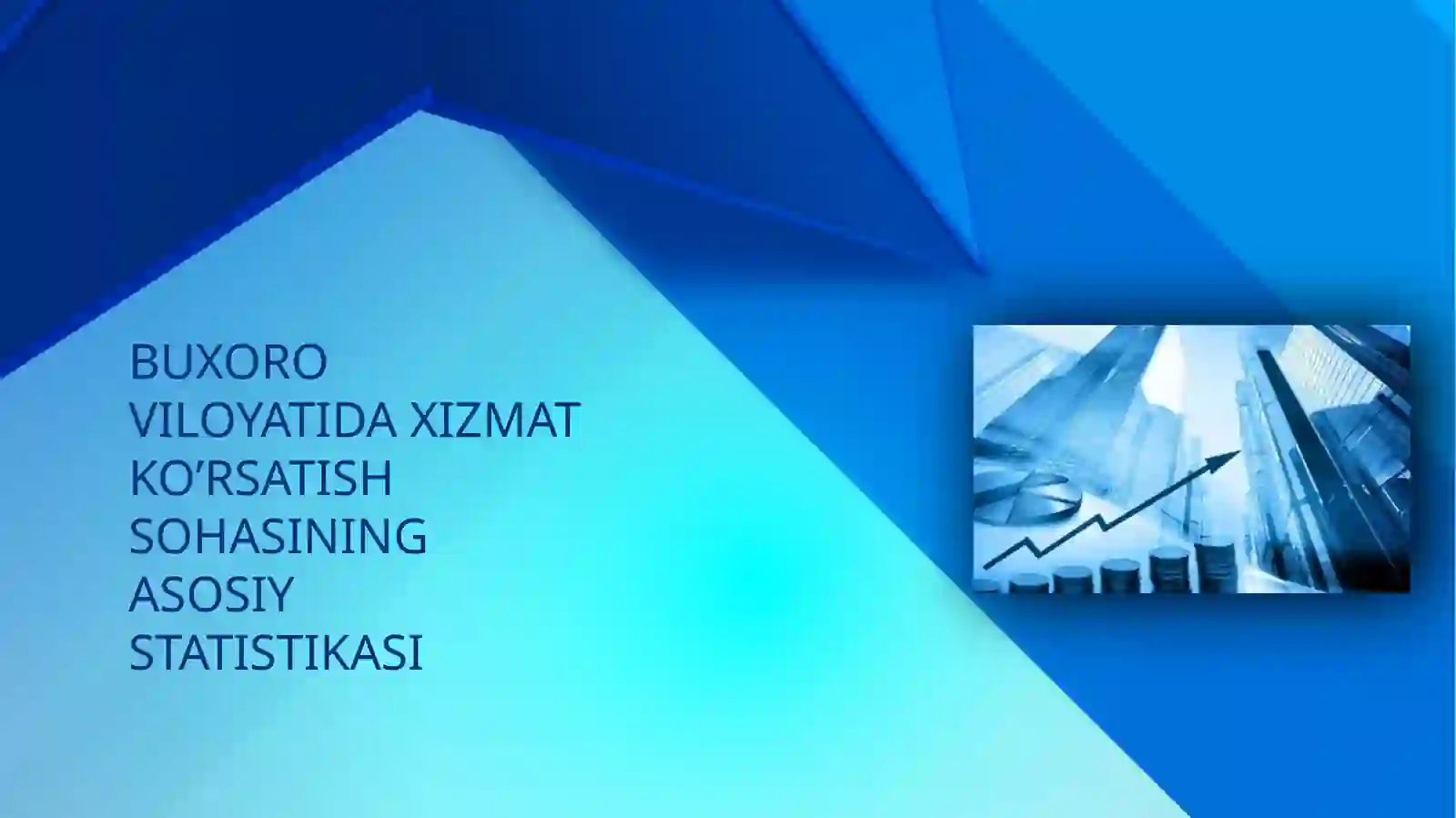 XIZMAT KO’RSATISH STATISTIKASI 2