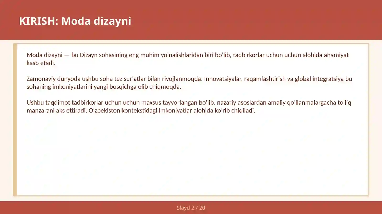 Moda dizayni 2