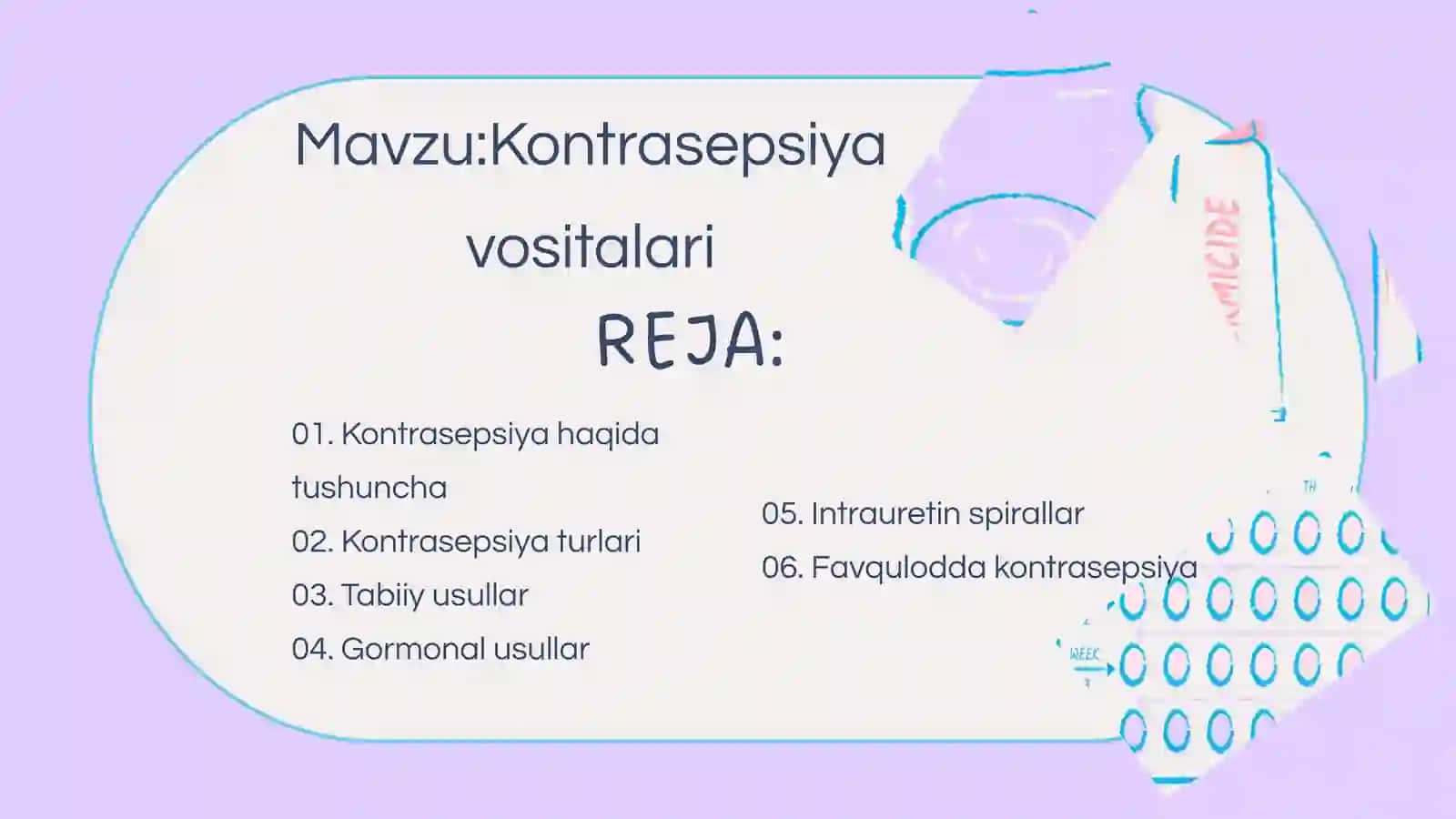 Kontrasepsiya vositalari 2