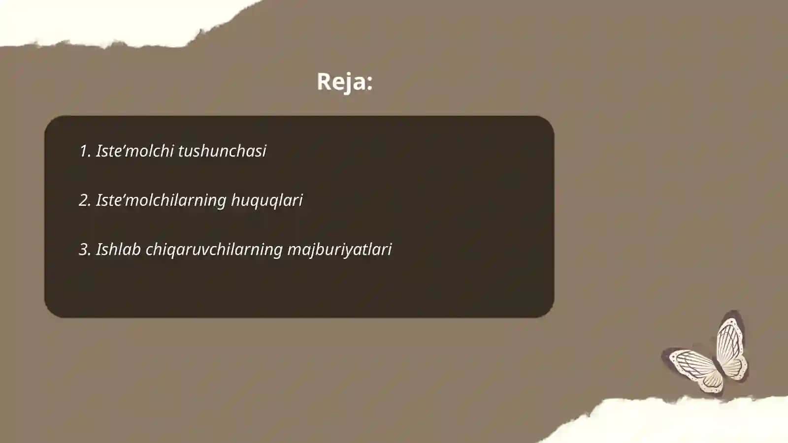 Istе’mоlсhilаrning huquqlаrini himоуа qilish tо’g’risidа”gi О’zbеkistоn Rеspublikаsi Qоnunining mazmun-mohiyati 2