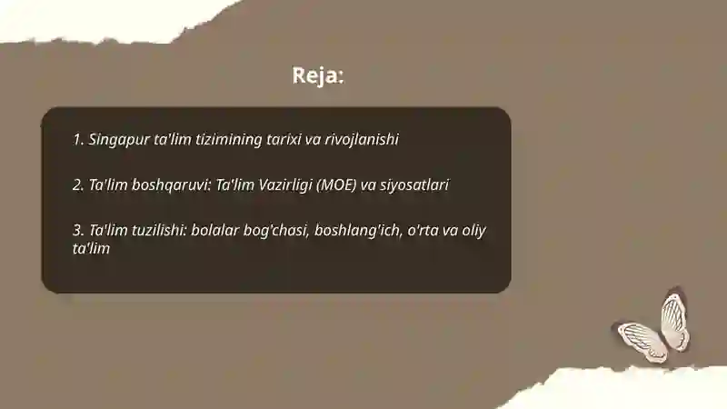 Singapur talim tizimi 2