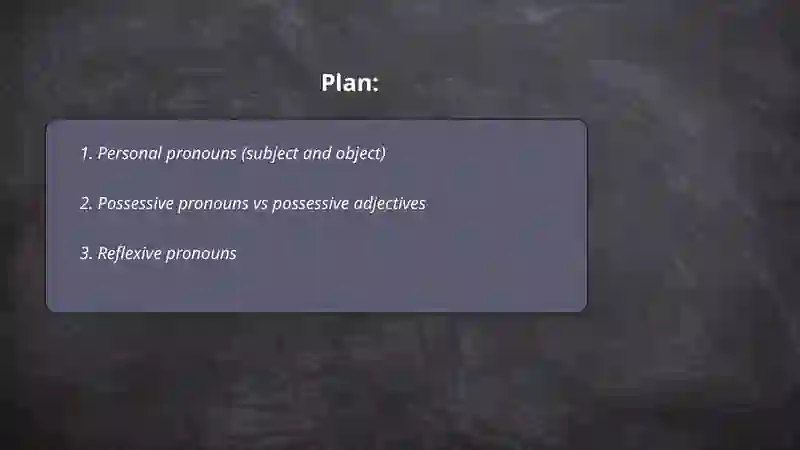 Pronouns 2