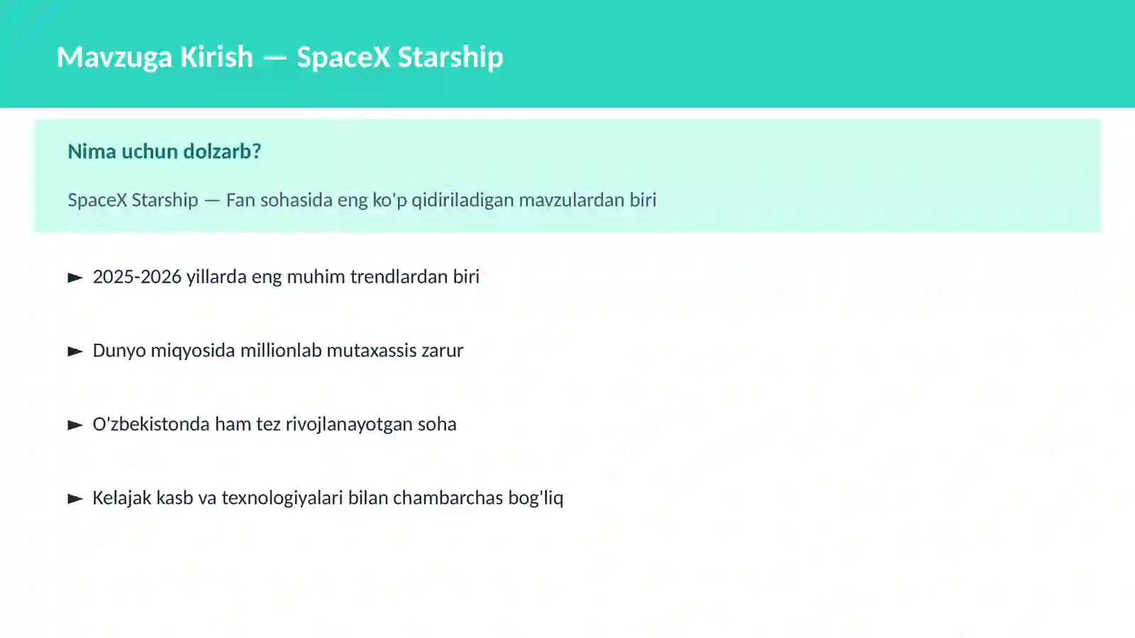 SpaceX Starship 2