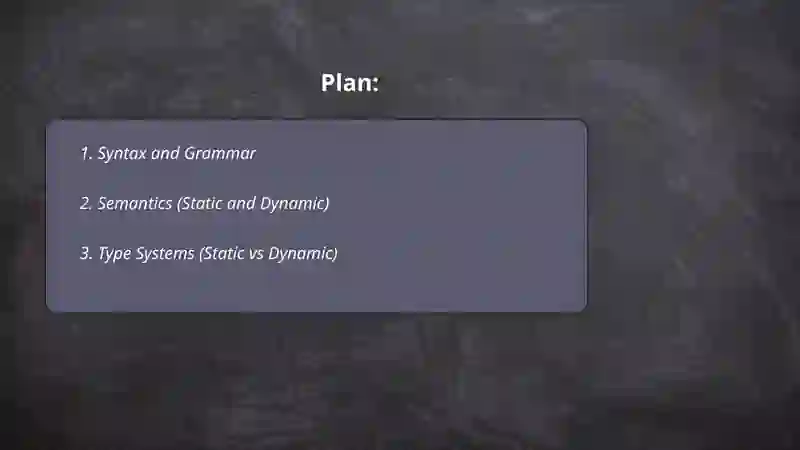 Programming Languages 2